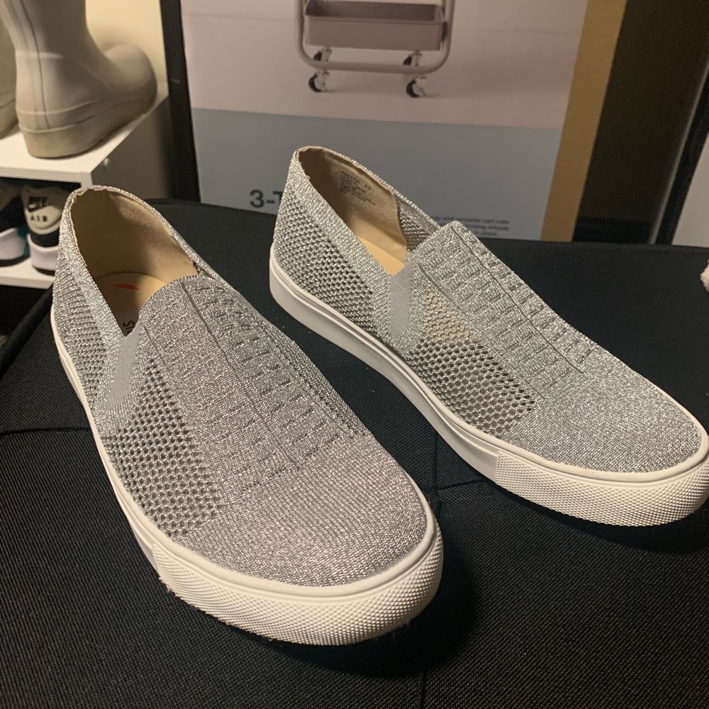 Steve Madden Freeda Silver sneakers